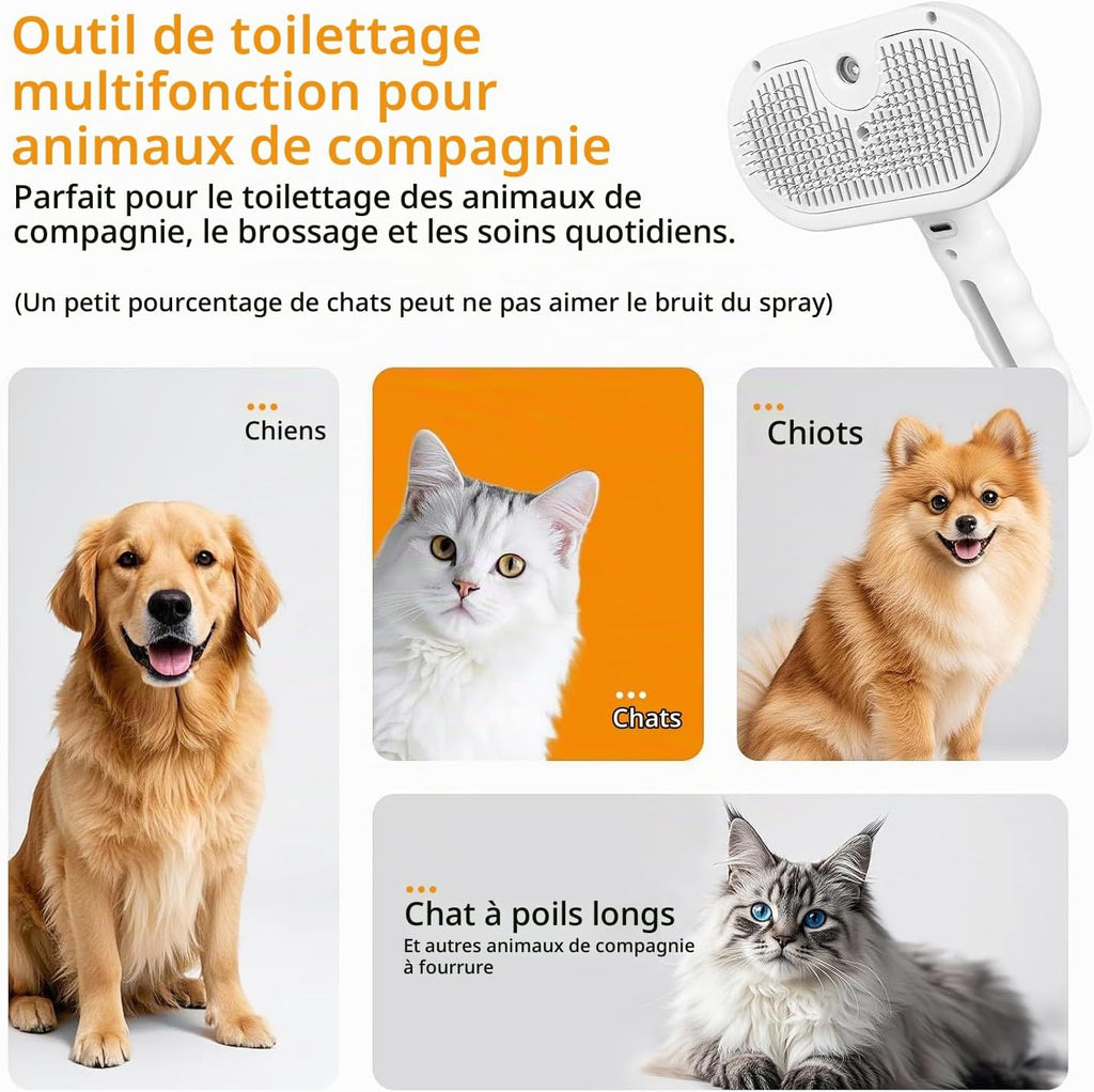 Spazzola animali elettrica