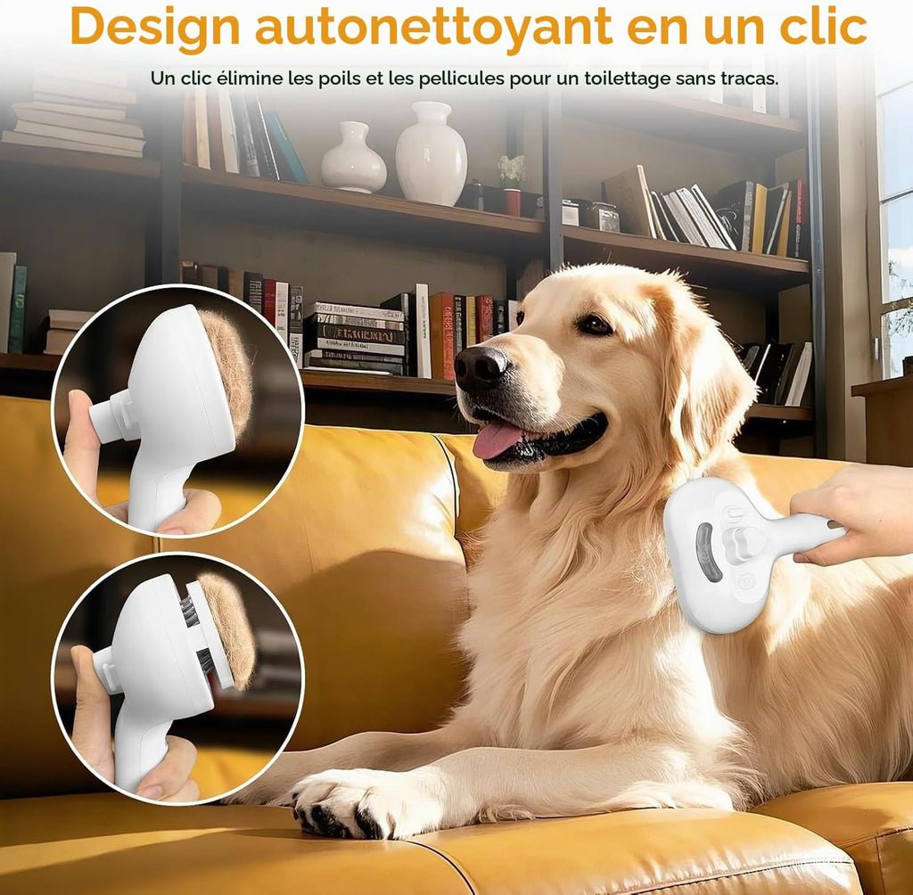 Spazzola animali elettrica